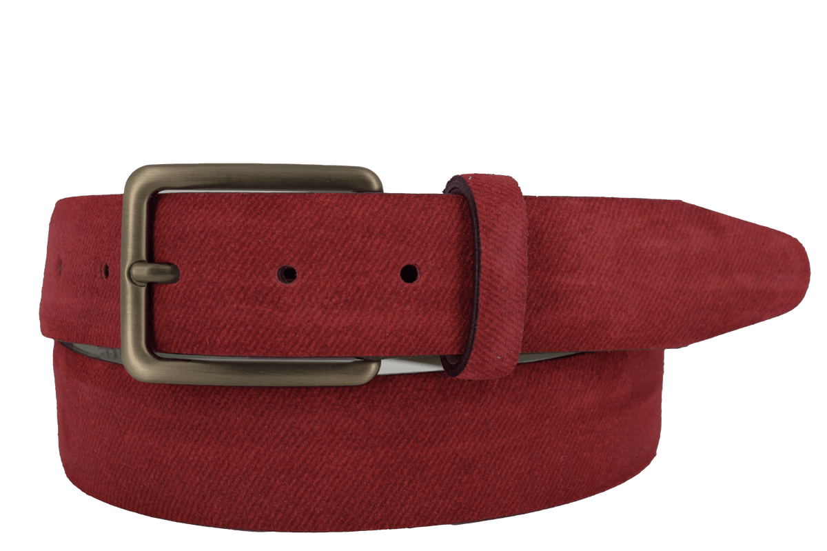 Pepe Jeans London Italian Leather Belt Unisex Size XL Red (TD) Model Cherry belt, in red patent leather main image 4