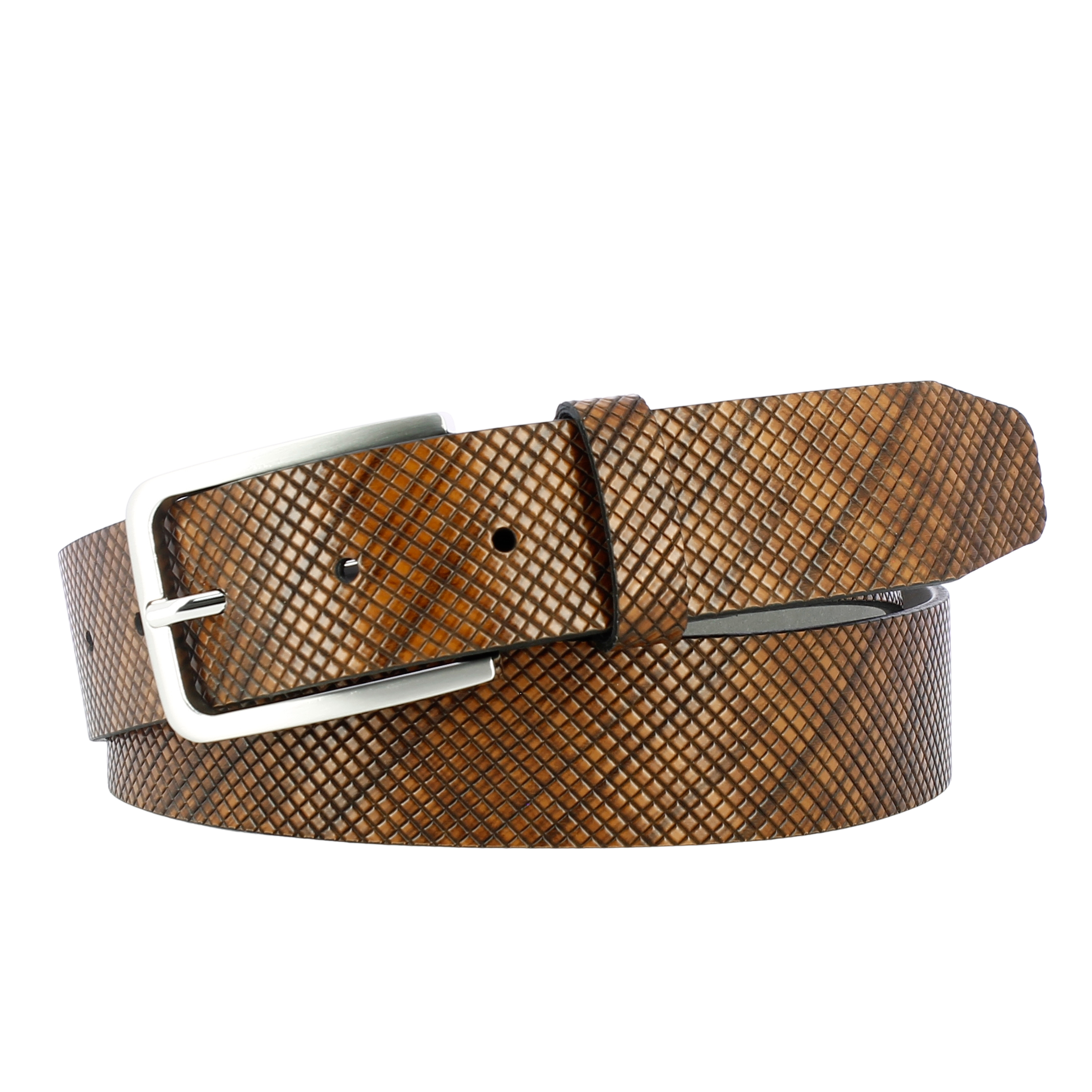 DODGE Italian Calfskin Leather Belt - Made in USA | Remo  display picture 3