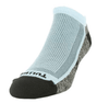 Miami Performance Socks in light blue and black, designed for comfort, support, and breathability for active men.