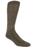 Heather brown sock