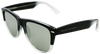 Black to clear fade frame with mirrored lenses
