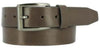 brown Italian-calfskin-leather brushed-polished-gunmetal
