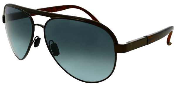 Spite sunglasses with sturdy monel frames, grilamid arms, and classic aviator lenses.