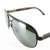 Stylish Spite sunglasses with durable monel frames and classic aviator lenses, perfect for medium to XL face sizes.