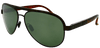 SPITE sunglasses with sturdy monel frames and aviator style shatter-resistant lenses, designed for medium to XL face sizes.